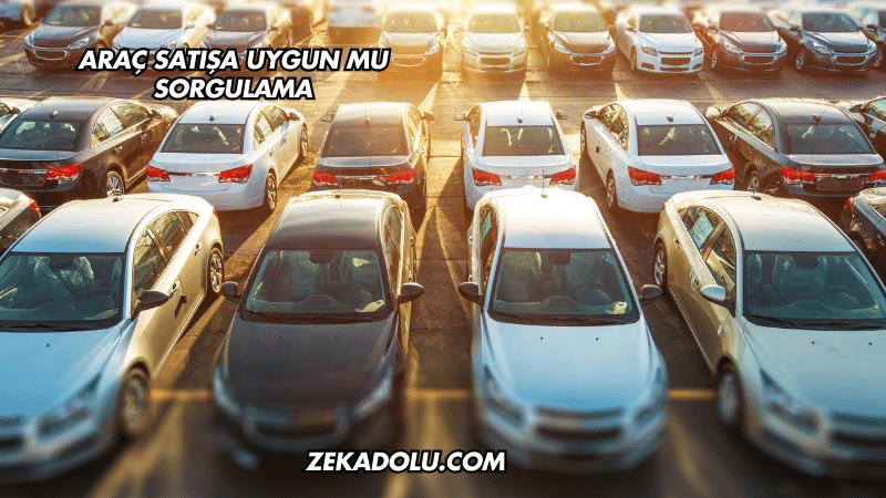 Araç Satışa Uygun mu Sorgulama