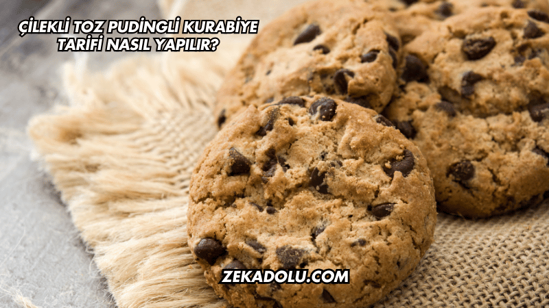 Çilekli Toz Pudingli Kurabiye Tarifi Nasıl Yapılır?