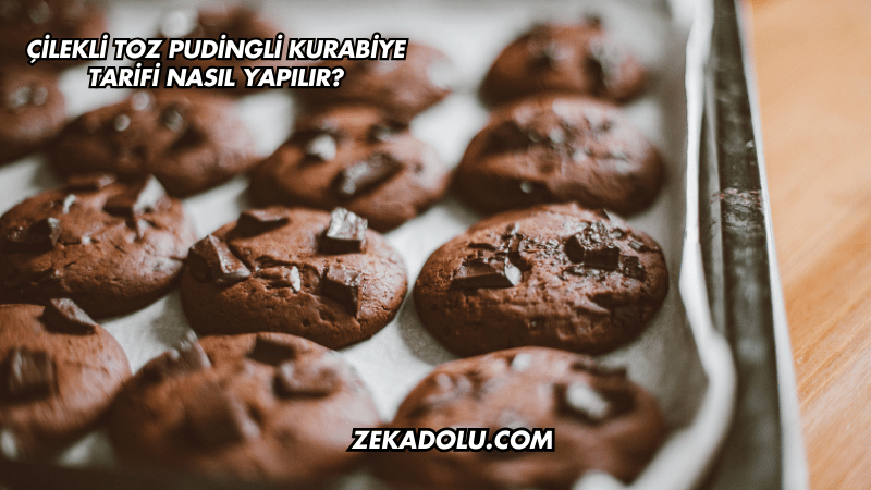 Çilekli Toz Pudingli Kurabiye Tarifi Nasıl Yapılır?