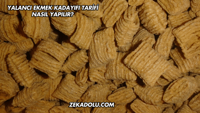 Yalancı Ekmek Kadayıfı Tarifi Nasıl Yapılır?